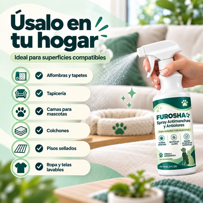 FUROSHA™ Spray Antimanchas y Antiolores